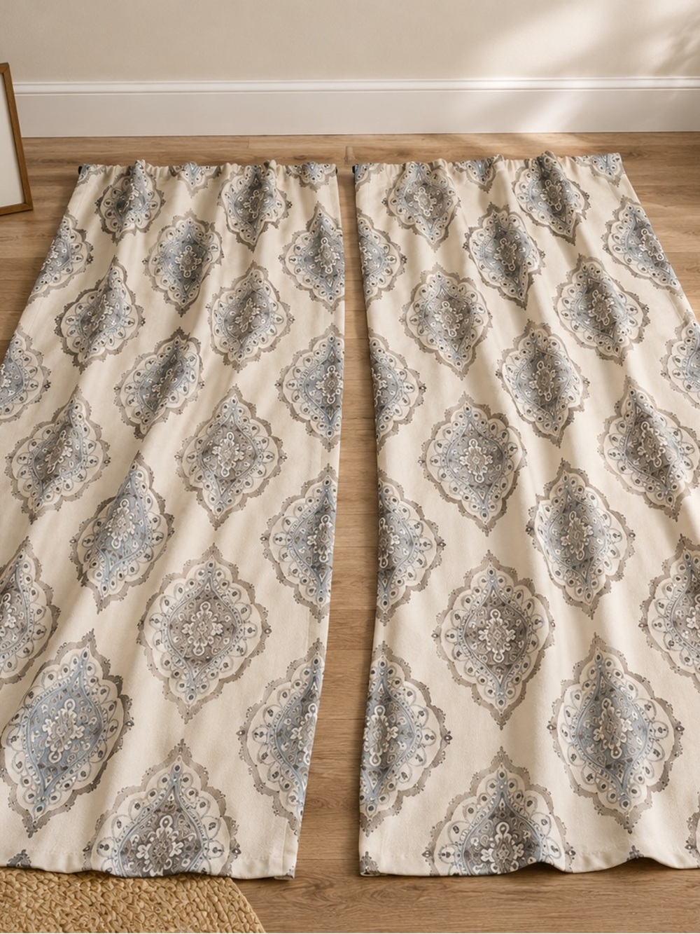 Patterned Curtain Panels 82” L x 32” – Set of 2 (504)